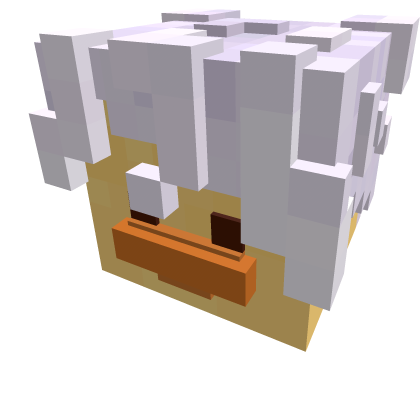 Pixel Duck Girl w/Lilac Hair Roblox item