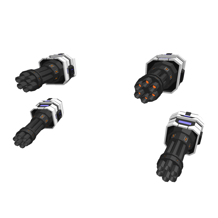 Floating Gatling Turrets