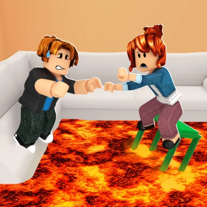 100 Player Floor Is LAVA! 🔥