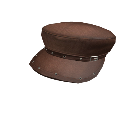 Dark Leather Cap Roblox item