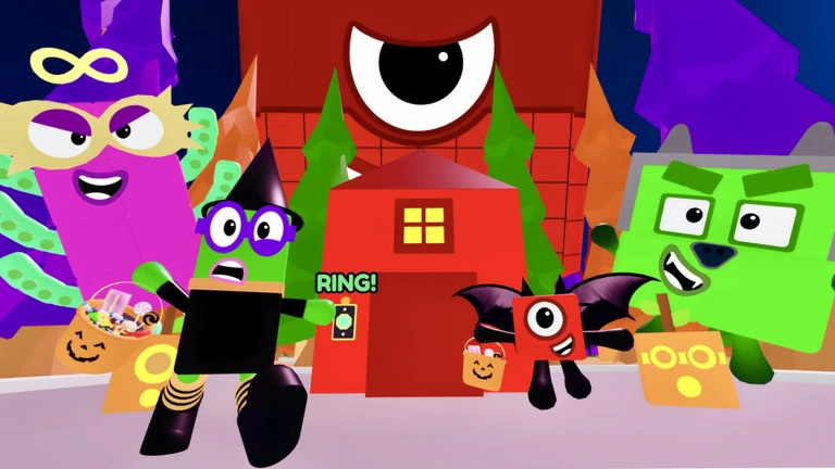 Numberblocksハロウィンナイトサバイバル ホラー・サバイバルゲーム｜ロブロックス