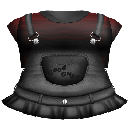 halloween chucky overalls w red top 3.0 Roblox item