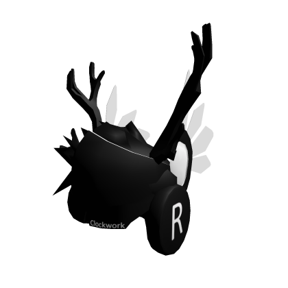 [⌛LIMITED] Black Valk + Clockwork + Antlers + Hair Roblox item