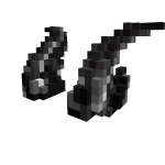 8-bit Black Iron Horns