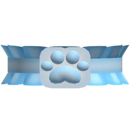 . ‿ ♡ cute mailman choker in blue