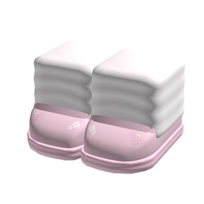 ♡ cute strawberry shoes