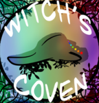 Color filled Coven of Witch