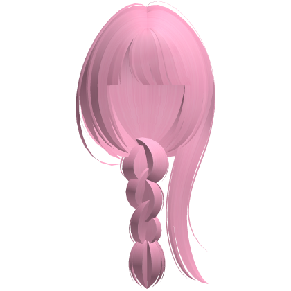 raiden shogun long anime braid hot pink Roblox item