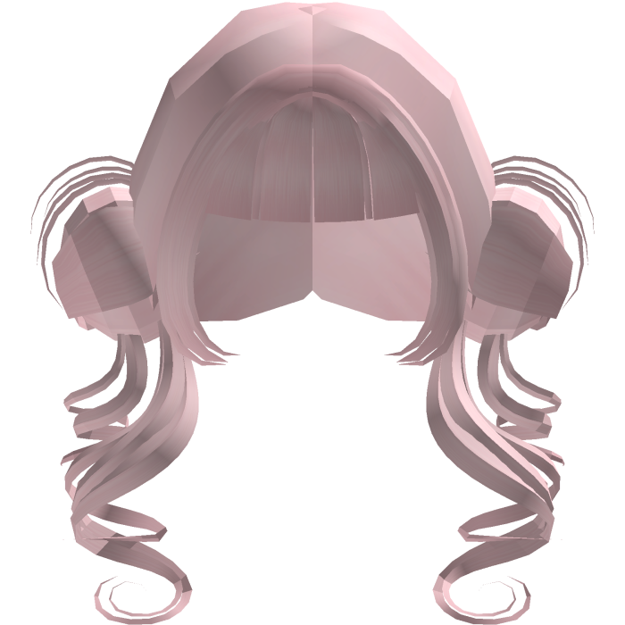 cute kawaii anime doll buns (pink)