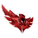 Neon Red Wings