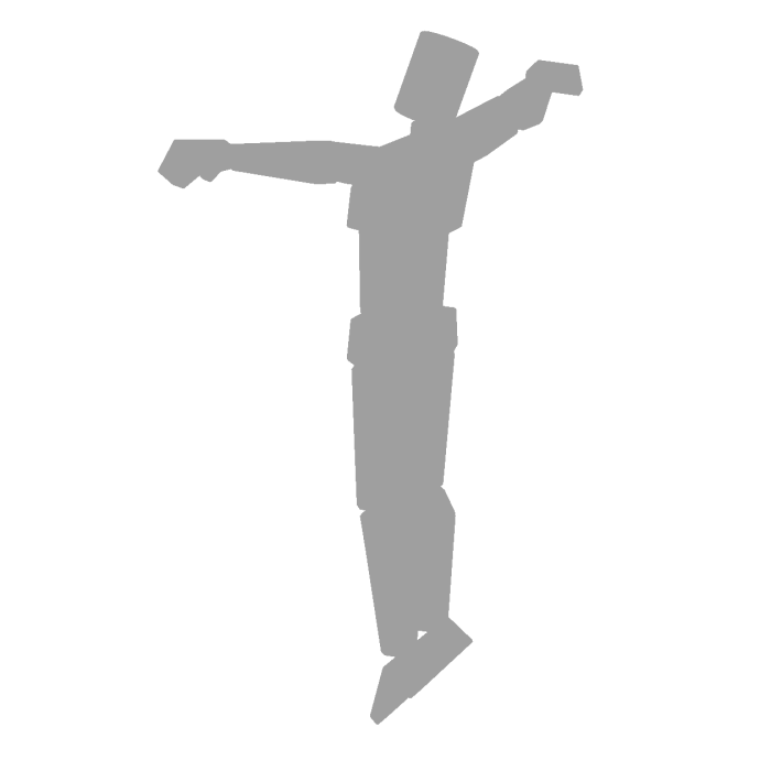 Funny Goofy Flying Meme Emote