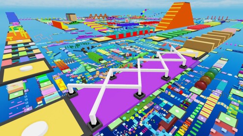 Mega Fun Obby 2 ✨560 Stages!