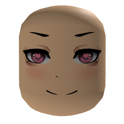 [Default] Anime Cute Face (Heart Pupil Shaped)