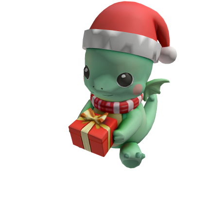 Christmas Baby Dragon Hat