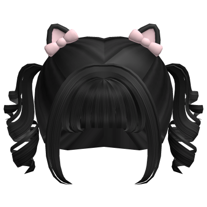 Black Hair w Cat Ears thumbnail