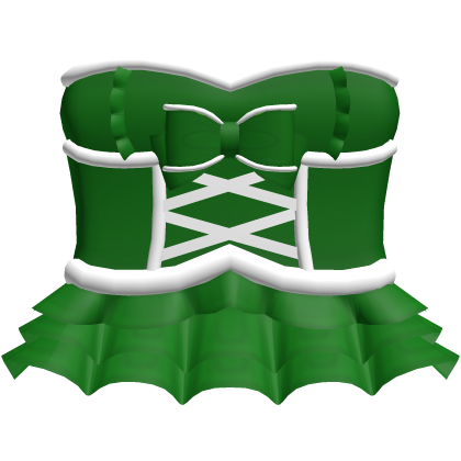 Christmas | cozy green winter dress
