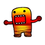Sunset Domo  Roblox badge thumbnail