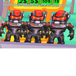 The red robots army