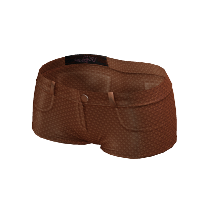 Tight Fitted Shorts (Brown) 