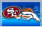 san frinsisco 49ers fans / denver bronco fans