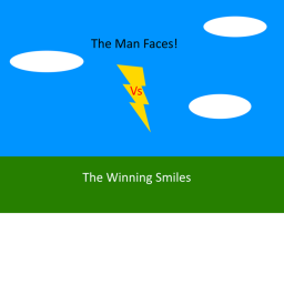 Man Face Vs Winning Smile