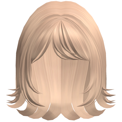 Soft Flipped Short Bob (Blonde)