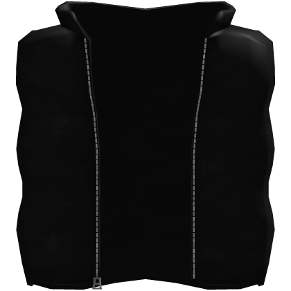 Black 3.0 Puffer Jacket Vest Roblox item