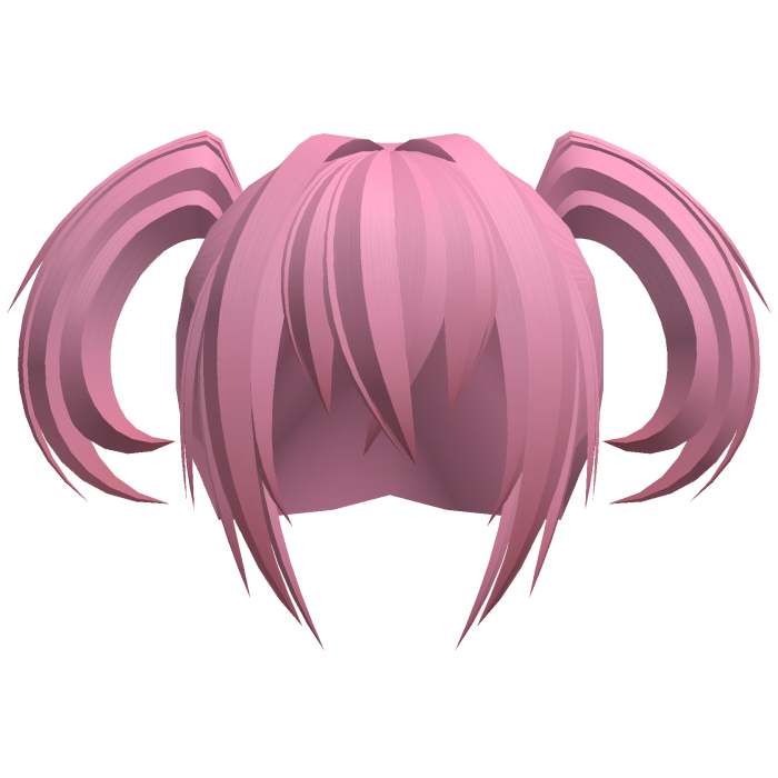 ʚ pink messy vampire demon moe pigtails ɞ