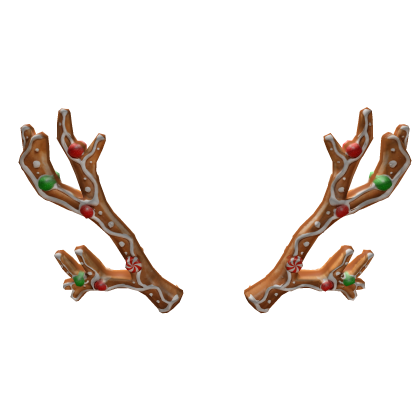 Gingerbread Candy Antlers