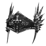 Black and Silver Cross Valk