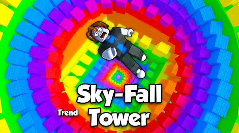 🌈Sky-Fall Trend Tower screenshot 2