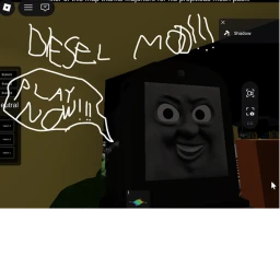 Thomas crashes with friends but diesel mod icon