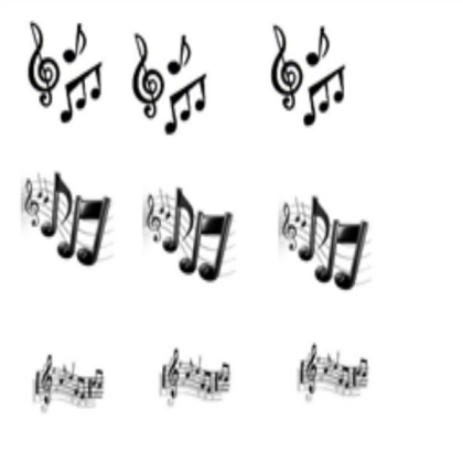 Music Notes Roblox decal