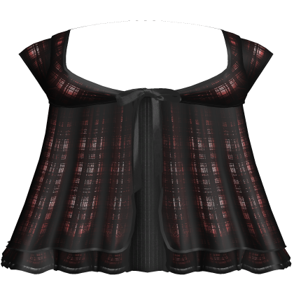 Cute Black Red Gothic Doll Dress 