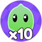 10 Slimes!