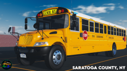 [🌻Wiosna] Autobusy szkolne w hrabstwie Saratoga, NY🚌