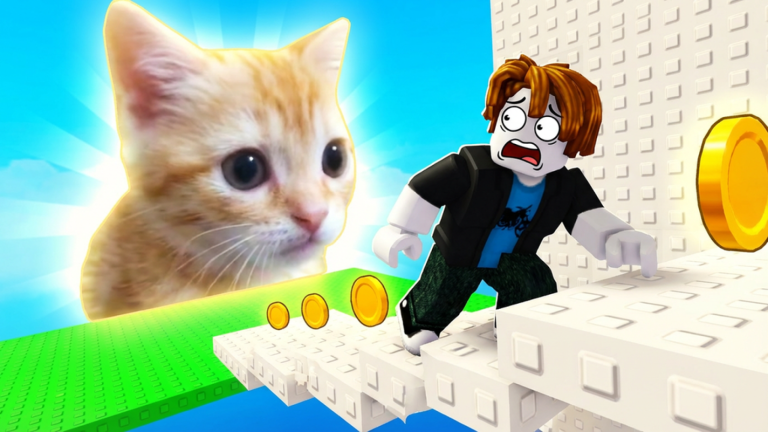 🐱 Scary AY MI GATITO Tower Go Up 🎵 screenshot 2
