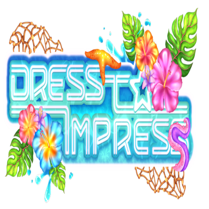Summer 2025 Logo Dress To Impress DTI Roblox decal
