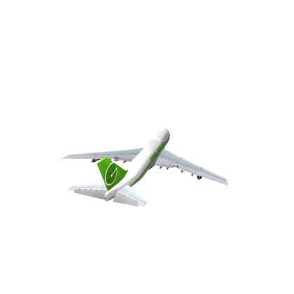 Green Airlines Plane