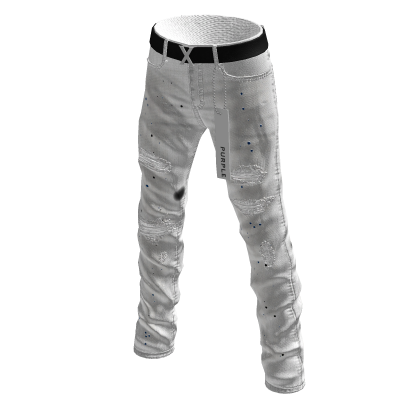 Purple Brand Stacked Denim Atl Rapper Skinny Jeans