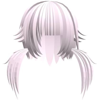 (=XᆺX=) soft scene neko pigtails in light pink Roblox item