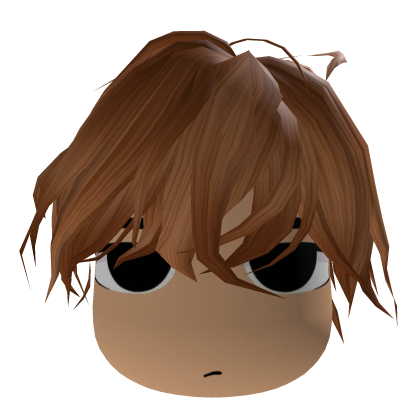 Brown Cute Cool Boy Hair Roblox item