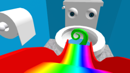 🌈 Przesuń tęczową zjeżdżalnię Obby! 🌈
