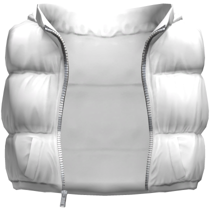 3.0 Puffer Vest Hood White Cleezy Warm Jacket Y2K thumbnail