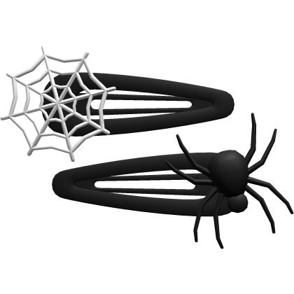 Y2K Halloween Spider Hair Clips (R) 🕸️