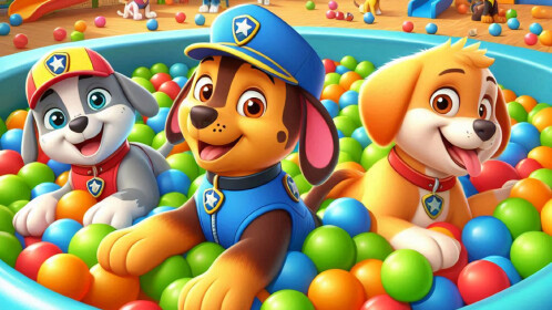 Paw Dog Patrol Playground