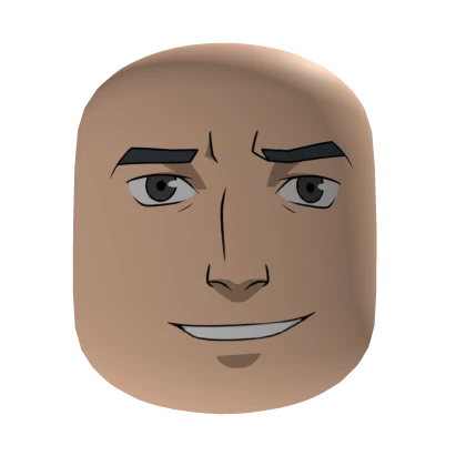 Happy Smile Animated Invincible Superhero Face | Roblox Item