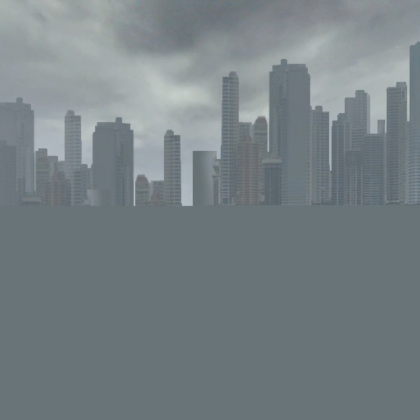 Foggy City Skybox