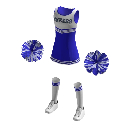 Cheerleader Outfit w Pom Poms | Roblox Item - Rolimon's