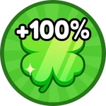 +100% Luck